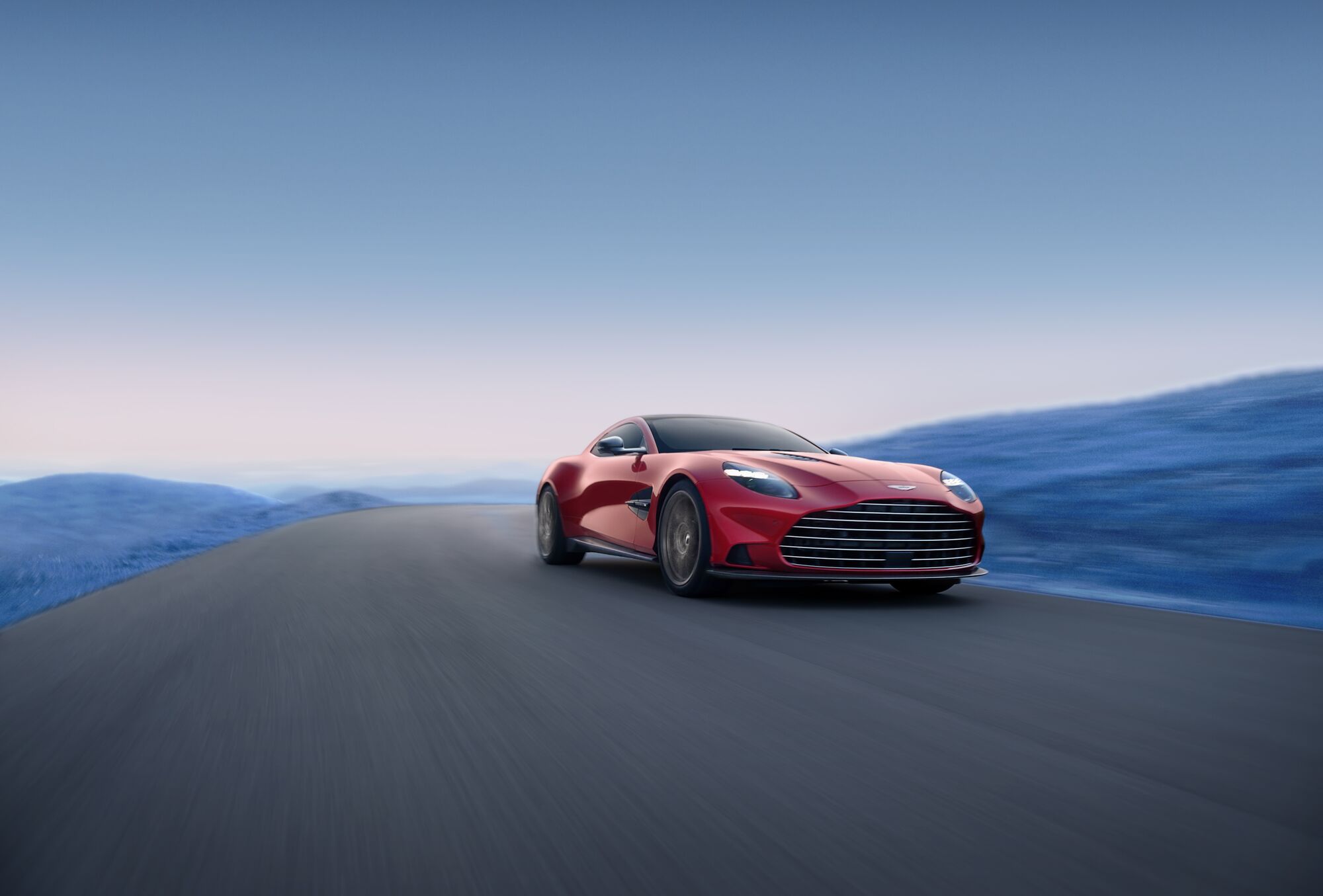 vanquish Aston Martin su strada