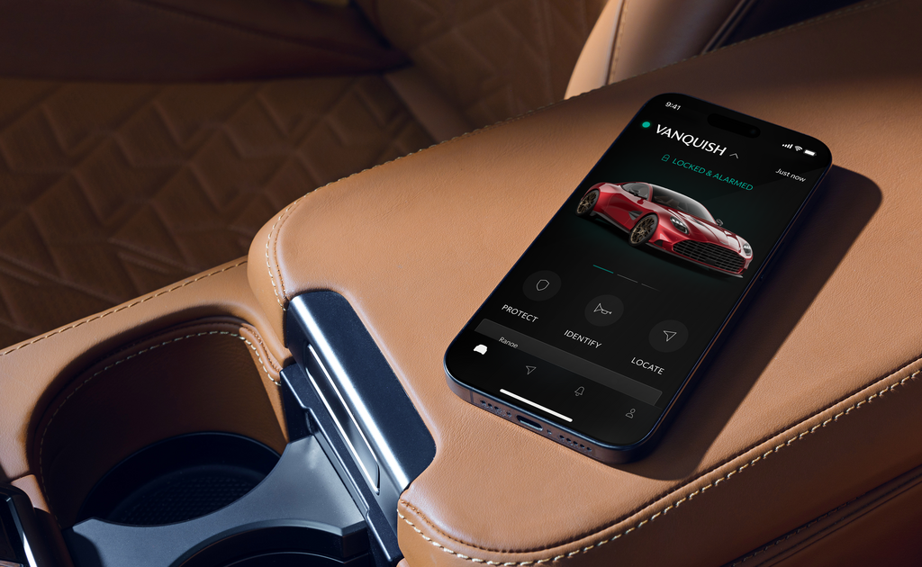 app Aston Martin per vanquish